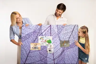 Ozdobna tablica korkowa w motyw liści natura