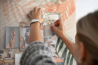 Korkowa tablica Liście botaniczne