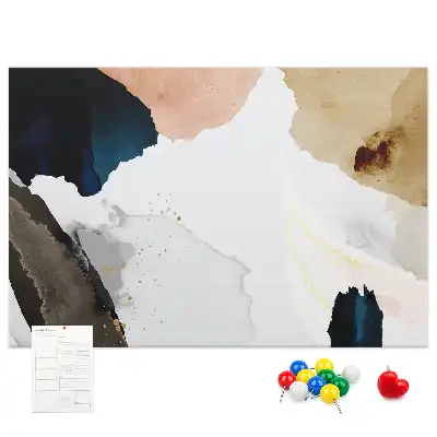 Tablica korkowa dla dzieci Plamy abstrakcja