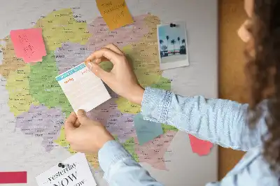 Korkowa tablica Mapa Polski