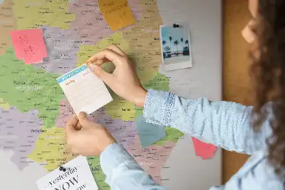 Korkowa tablica Mapa Polski