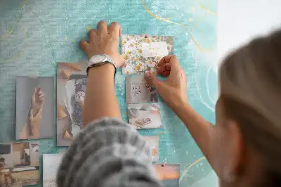 Tablica korkowa Abstrakcja marmur