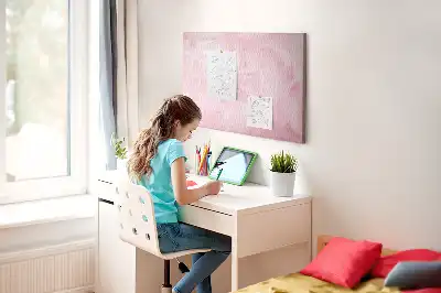 Tablica korkowa Pióra abstrakcja