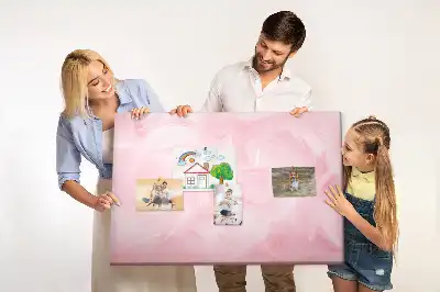 Tablica korkowa Pióra abstrakcja
