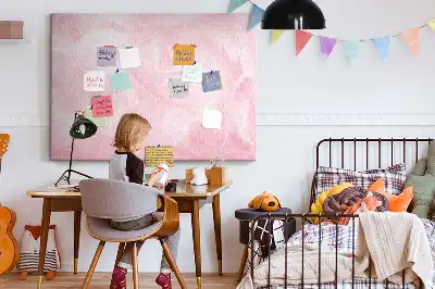 Tablica korkowa Pióra abstrakcja