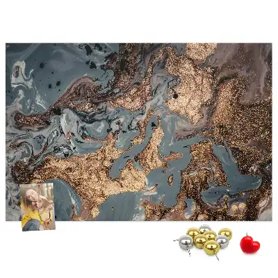 Korkowa tablica Dekoracyjny marmur