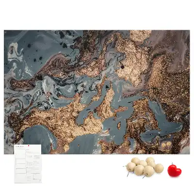 Korkowa tablica Dekoracyjny marmur