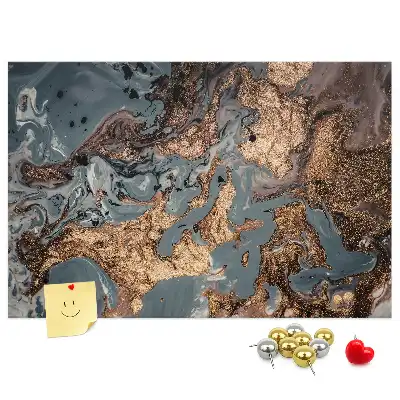 Korkowa tablica Dekoracyjny marmur