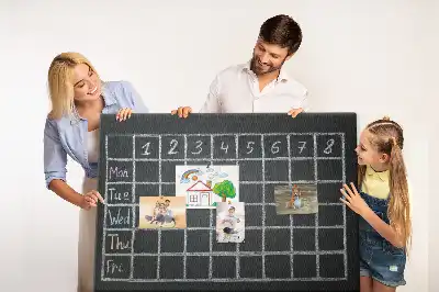 Korkowa tablica Plan lekcji