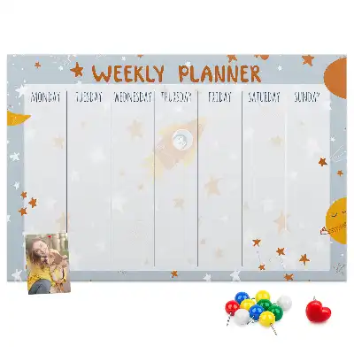 Tablica korkowa Planer tygodnia