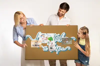 Korkowa tablica Jedźmy w podróż