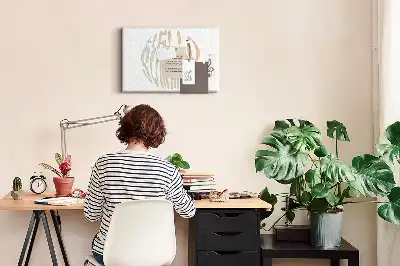 Tablica korkowa Witaj lato