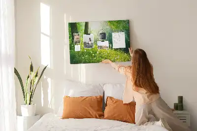 Ozdobna tablica korkowa Natura wiosenna