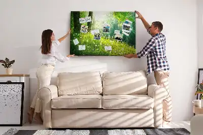 Ozdobna tablica korkowa Natura wiosenna