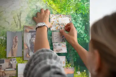 Ozdobna tablica korkowa Natura wiosenna