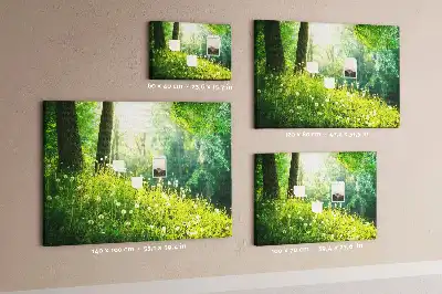 Ozdobna tablica korkowa Natura wiosenna