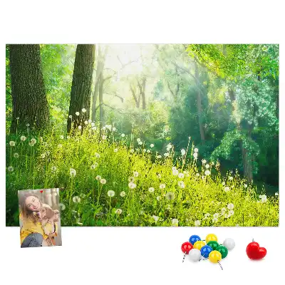 Ozdobna tablica korkowa Natura wiosenna