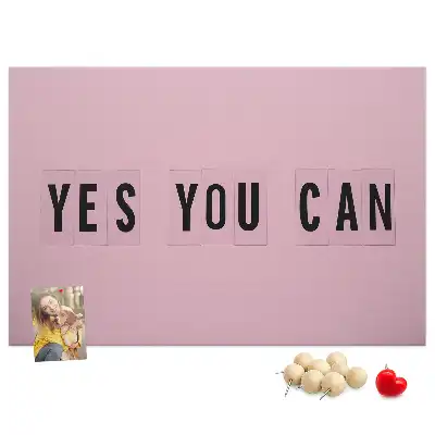 Tablica korkowa Yes You Can