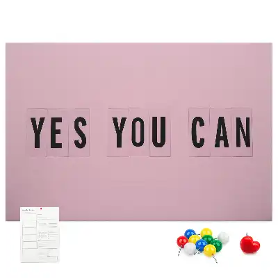 Tablica korkowa Yes You Can