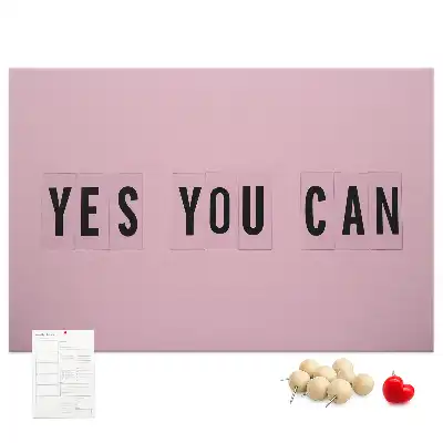 Tablica korkowa Yes You Can