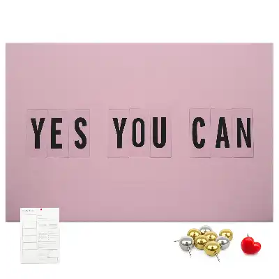 Tablica korkowa Yes You Can