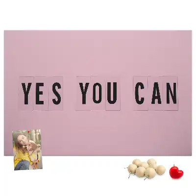 Tablica korkowa Yes You Can