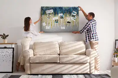 Tablica korkowa dla dzieci Stylowy ornament dekoracyjny