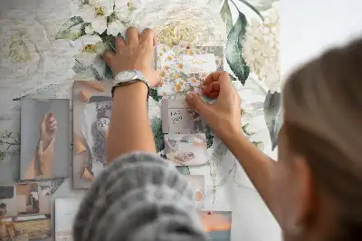 Tablica korkowa Kwiaty