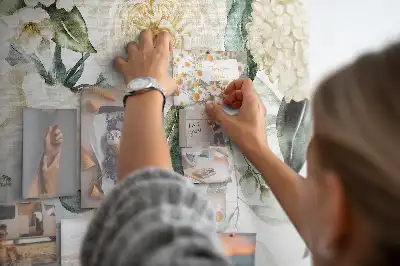 Tablica korkowa Kwiaty