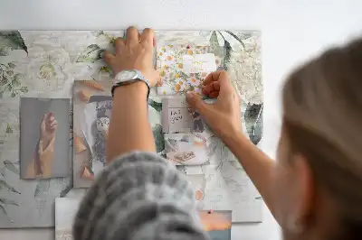 Tablica korkowa Kwiaty