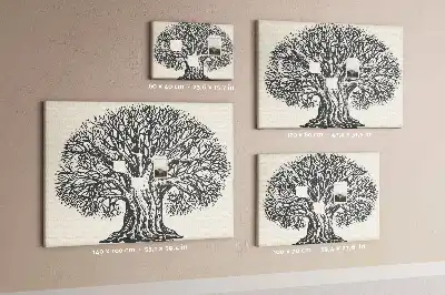 Tablica korkowa ozdobna Duże drzewo natura