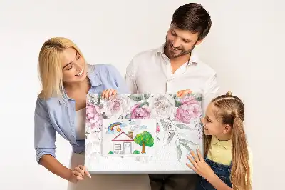 Tablica korkowa Akwarelowe róże
