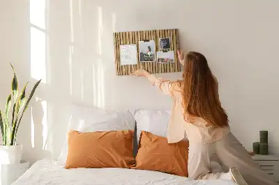 Ozdobna tablica korkowa Bambusowe kije
