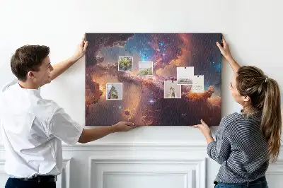 Korkowa tablica Świat gwiazd kosmos