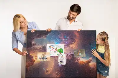 Korkowa tablica Świat gwiazd kosmos