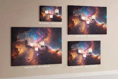 Korkowa tablica Świat gwiazd kosmos