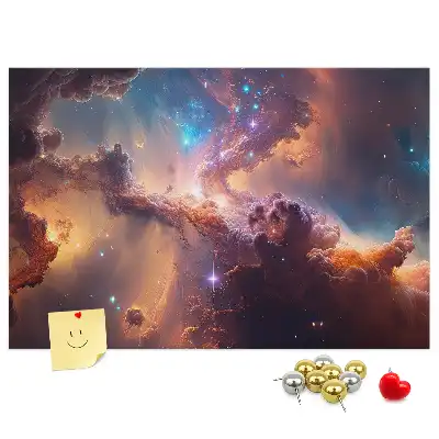 Korkowa tablica Świat gwiazd kosmos