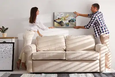 Tablica korkowa Góry abstrakcja