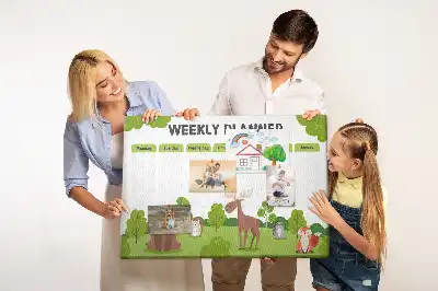 Korkowa tablica Plan lekcji