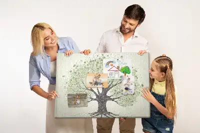 Korkowa tablica Duże drzewo natura