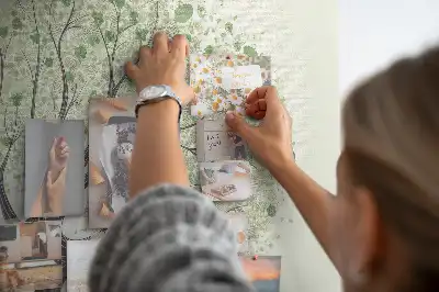 Korkowa tablica Duże drzewo natura
