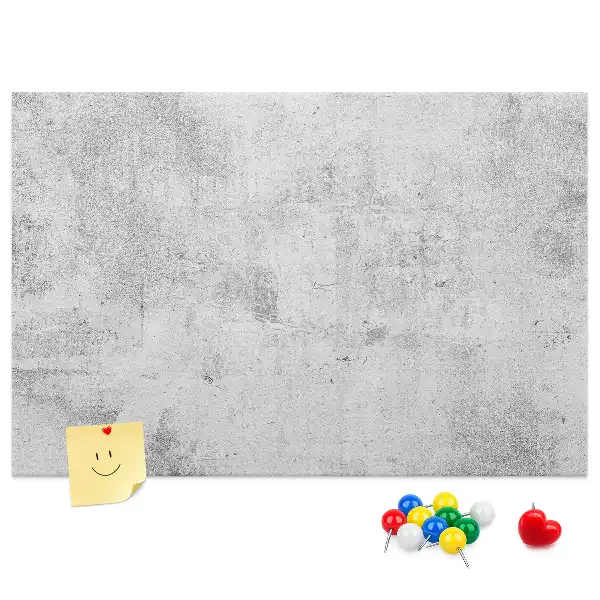 Ozdobna tablica korkowa Betonowy mur