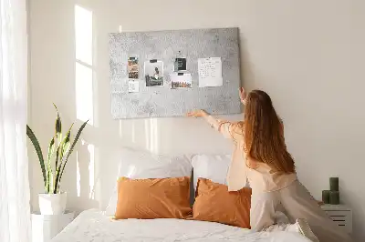 Ozdobna tablica korkowa Betonowy mur