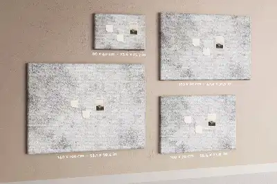 Ozdobna tablica korkowa Betonowy mur