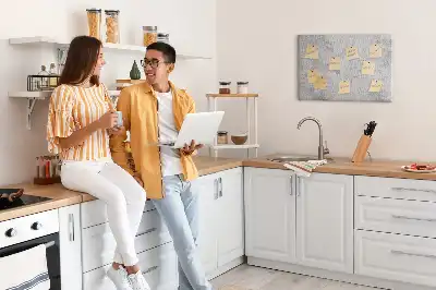 Ozdobna tablica korkowa Betonowy mur