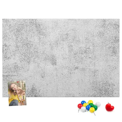 Ozdobna tablica korkowa Betonowy mur