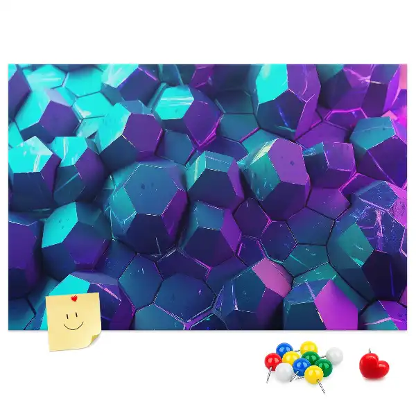 Korkowa tablica edukacyjna Figury geometryczne