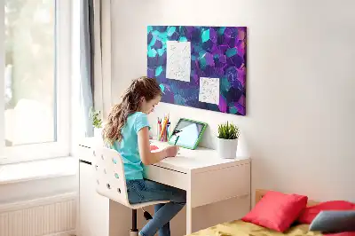 Korkowa tablica edukacyjna Figury geometryczne