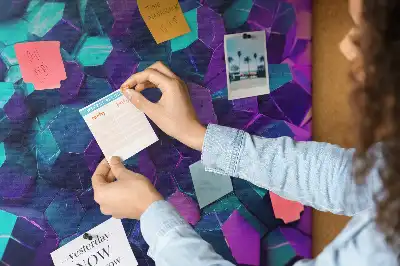 Korkowa tablica edukacyjna Figury geometryczne