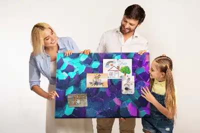 Korkowa tablica edukacyjna Figury geometryczne